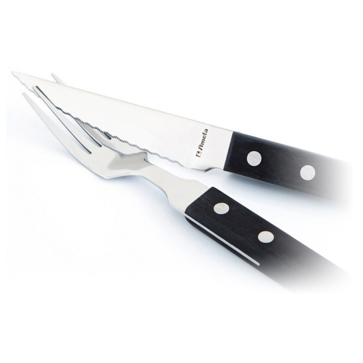 Sada vidliček Amefa Pizza Kov 21,2 cm (12 kusů)